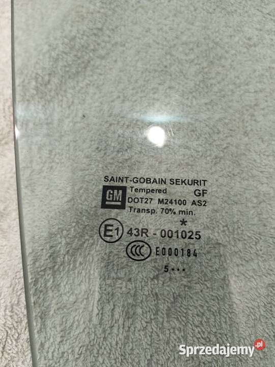 Szyba przednia prawa drzwi Opel Signum Vectra C Sulechów sprzedam