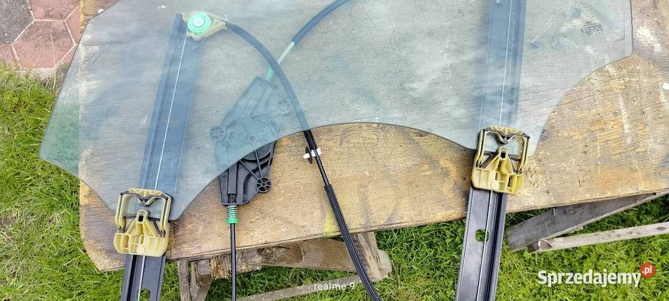 Szyba boczna kierowcy A4 B8 prowadnice szyby Żary