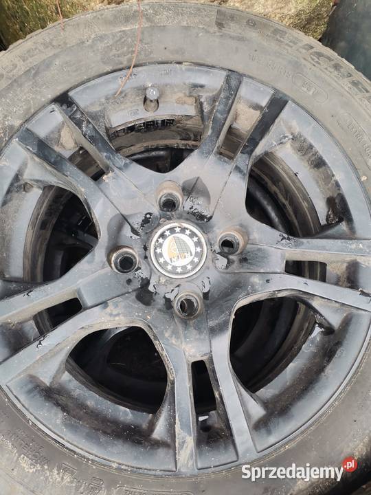 Sprzedam komplet alufelgi czarne volvo Kia Gubin