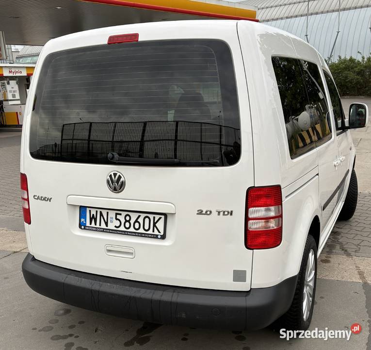 VOLKSWAGEN CADDY 2014 20TDI 140 SALON POLSKA Warszawa sprzedam