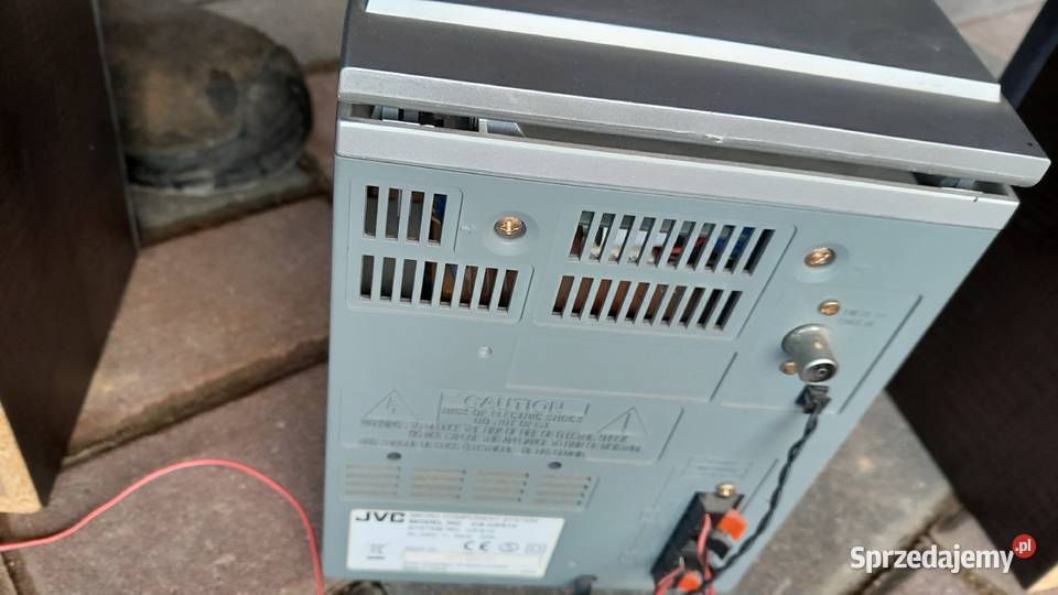 JVC cauxs10 mp3 wieża kolumna głośniki radio Lubasz