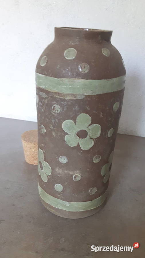 Butelka ceramiczna ręcznie wykonana Otwock