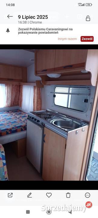 Przyczepa kempingowa 1999 caravelair silver 395