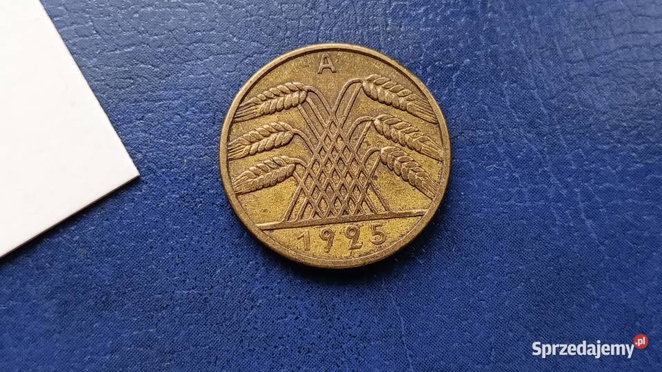 Stare monety 10 pfennig 1925 A Niemcy Lesko sprzedam