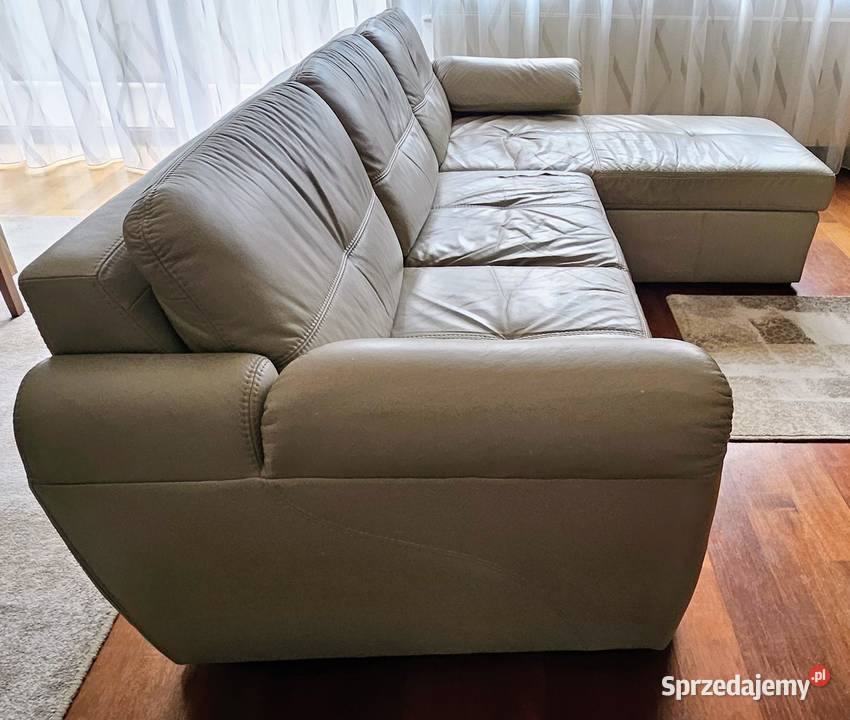 ETAP Sofa Frizzante narożnik skóra spanie mazowieckie