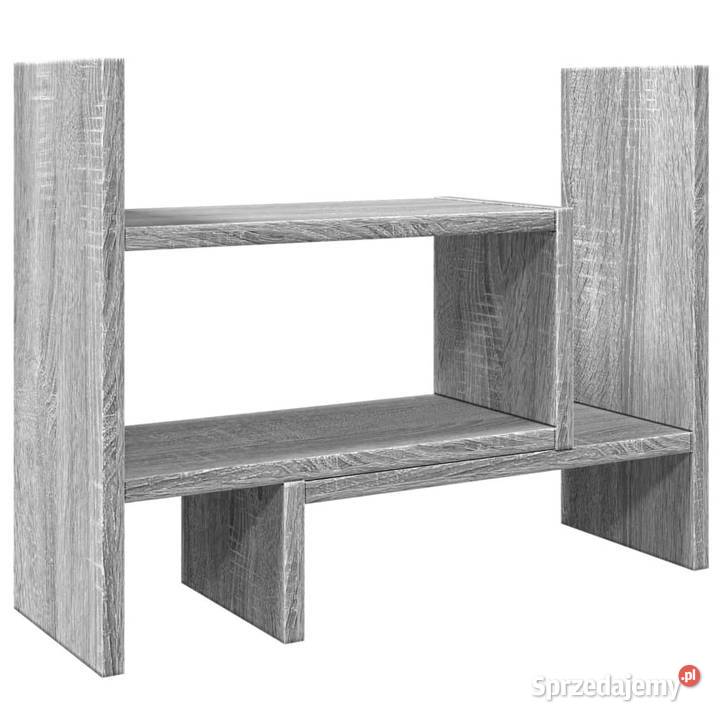 Organizer na biurko szary dąb sonoma 385x17x39 Pozostałe Warszawa