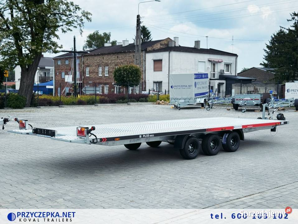 LORRIES PLI356021 Laweta uchylna DMC 35T 6m pełny VAT Kowal