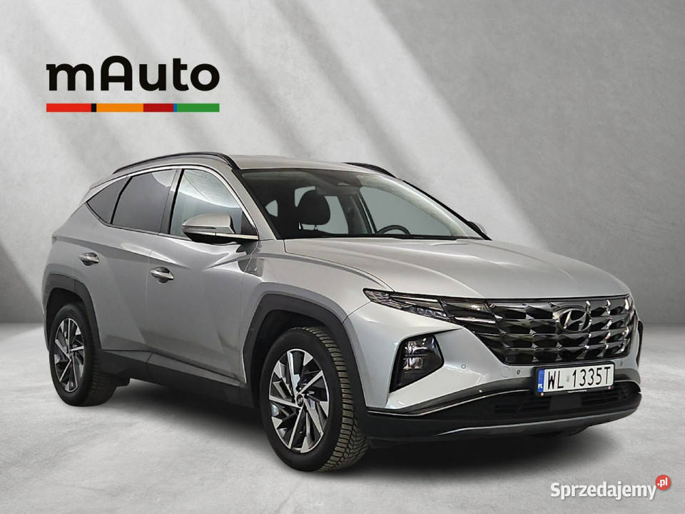 Hyundai Tucson 16 TGDi 48V Executive 2WD DCT Z srebrny Warszawa sprzedam