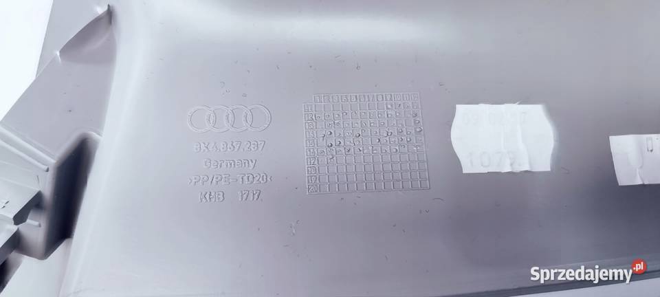OSŁONA SŁUPKA C LEWY TYŁ AUDI A1 8X4867287
