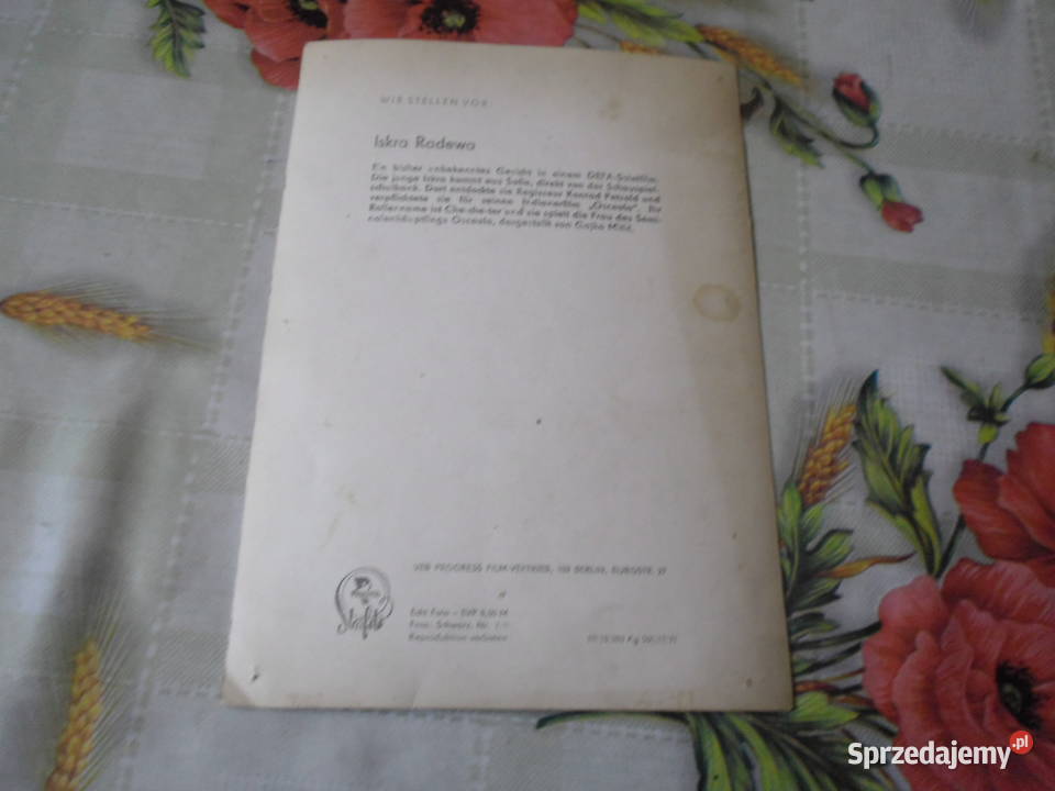 Zdjęcie Jskra Radewa aktorka Bułgarska Zwoleń