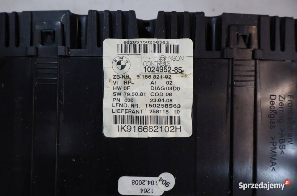 LICZNIK ZEGARY BMW 1 E87 E91 118d DIESEL Warszawa