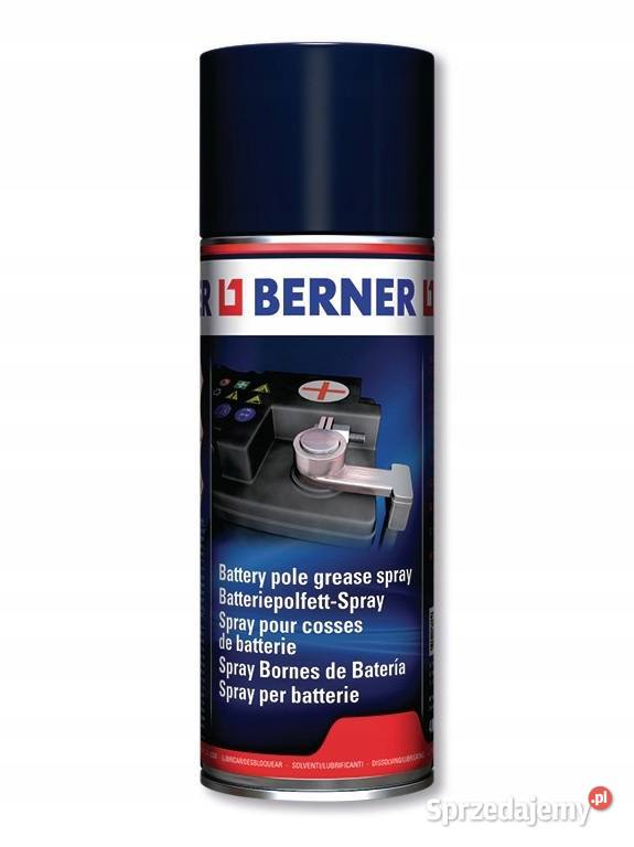 Spray Berner do biegunów akumulatora 400 ml Szczecin