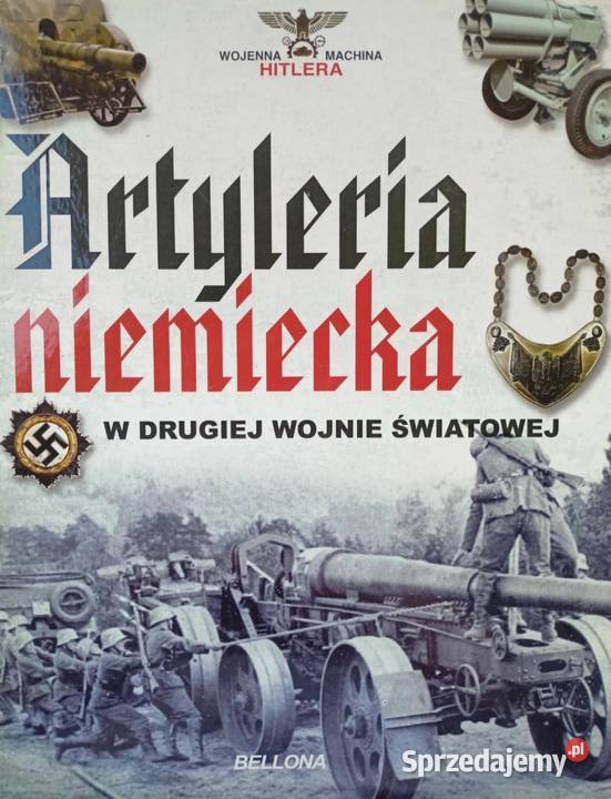 Artyleria niemiecka ksiazka duza Syców