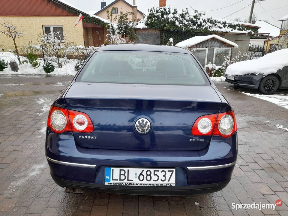 VW Passat b6 20 tdi 140 koni6 skrzynia191 Siedliszcze-Osada