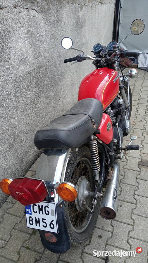 Honda CB 550 Zarejestrowana w kraju Padniewko