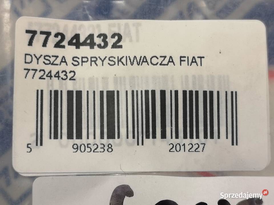 SPRYSKIWACZ TYLNY FIAT TEMPRA 19891996 7724432 osobowe sprzedam