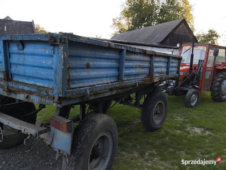 przyczepa d47 wywrotka 3strony Wieprz sprzedam