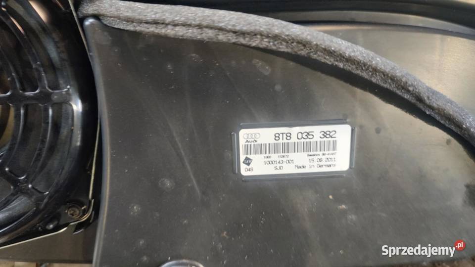 Głośniki samochodowe subwoofer komplet Audi A5 Książ Wielkopolski