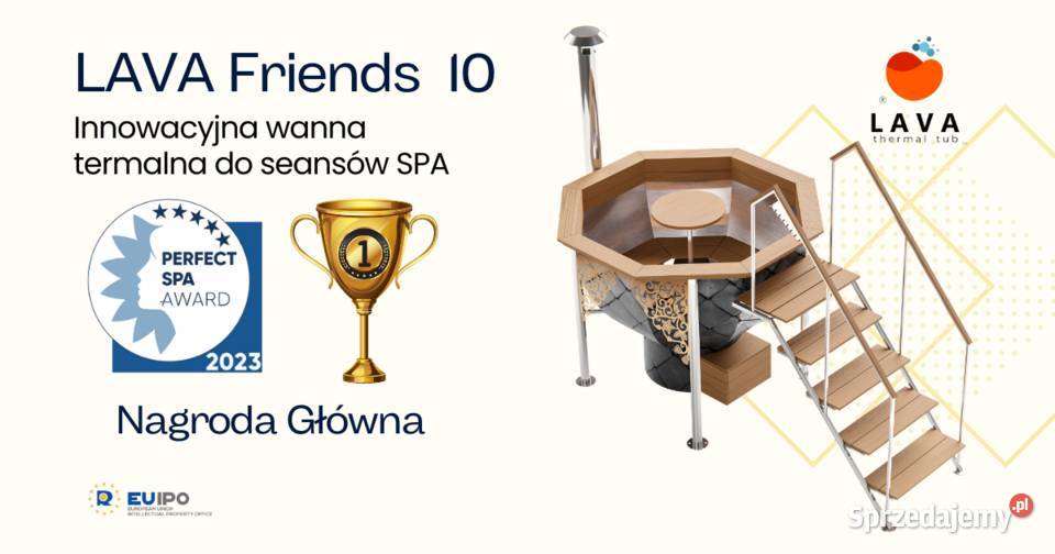 Wanna Termalna LAVA One Pro kocioł SPA Jacuzzi Nowy Sącz