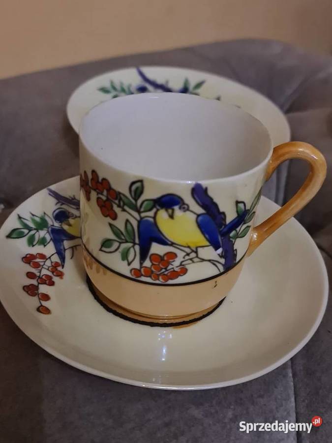 Porcelanowy zestaw filizanek Ostrołęka