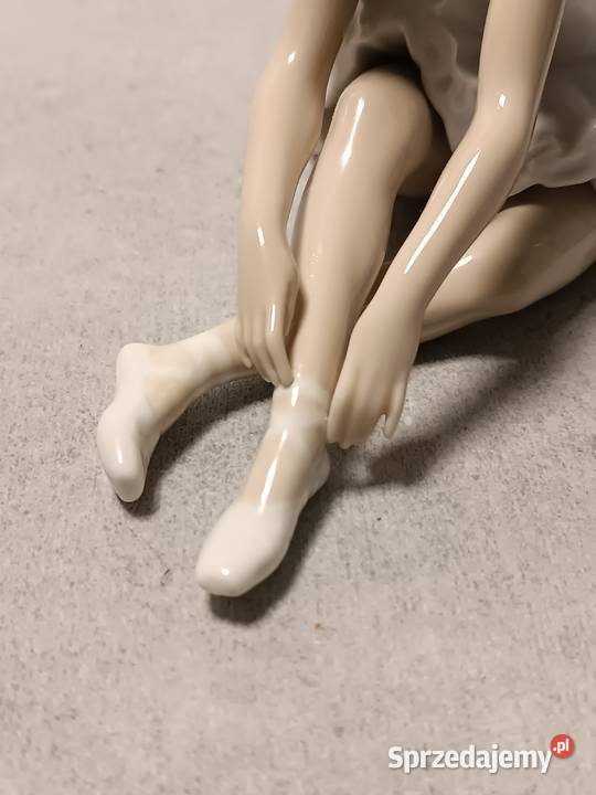 LLadro Nao Tancerka Balerina Baletnica Hiszpania Porcelana i szkło sprzedam