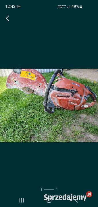 Przecinarka hilti DSH 700x Warszawa