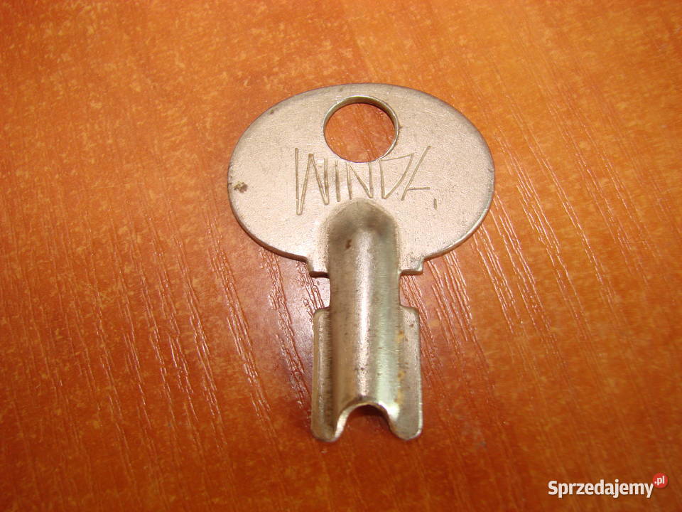 klucz do windy PRL Pruszcz Gdański