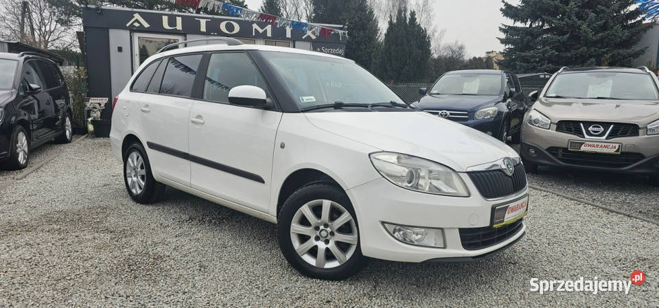 koda Fabia 16 TDI klimatyzacja alufelgi światła do jazdy dziennej Samochody osobowe Świdnica