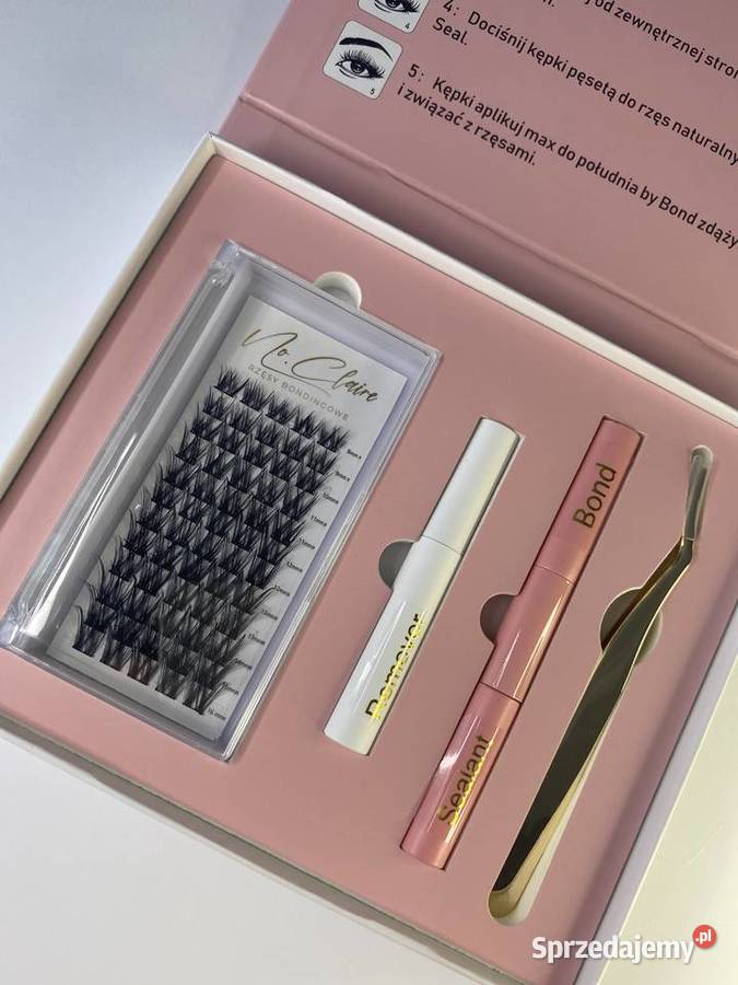 Rzęsy Bondingowe LashDIY Holly zestaw NoClaire Białystok sprzedam