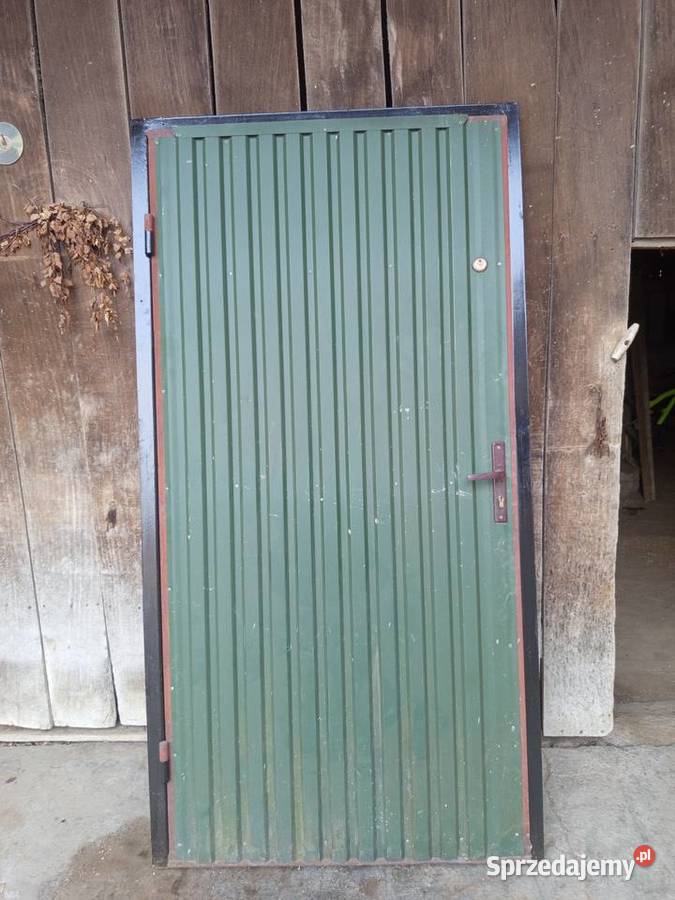 Drzwi stalowe do garażu na budowę Wietrzychowice