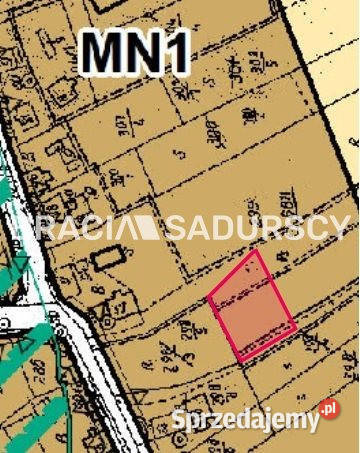 Działka Dojazdów 760m2 392zł/m2