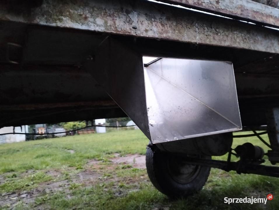 Przyczepa rolnicza zlomu Świdwin