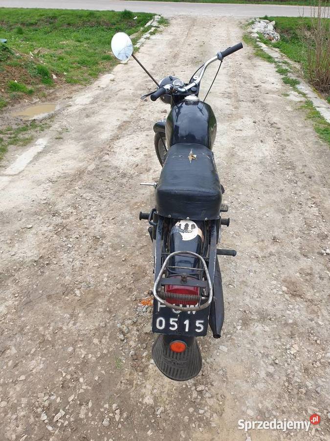 Wsk 125 garbuska 1974 lubelskie Żółkiewka-Osada