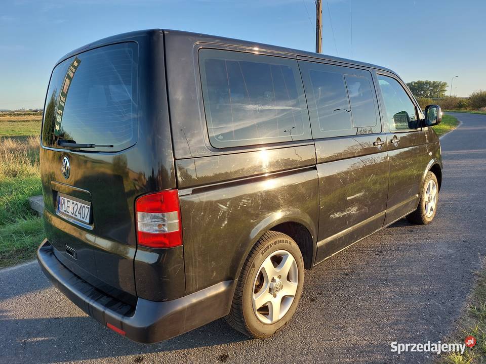 VW T5 Caravelle 25 tdi 2008 r skórzana tapicerka Gliwice sprzedam