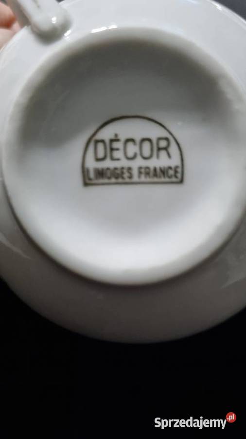 Serwis Kawowy Dekor Limoges Wola Podłężna