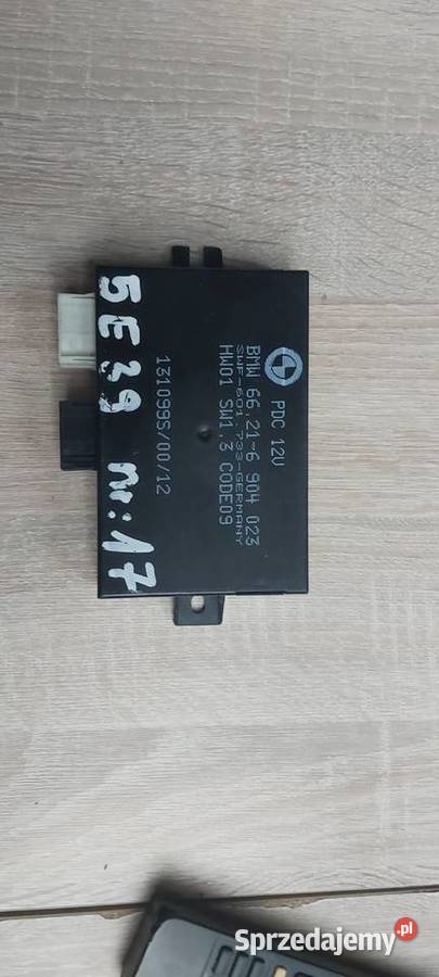 Moduł czujników parkowania BMW 5 E39 66216 904 zachodniopomorskie Szczecin