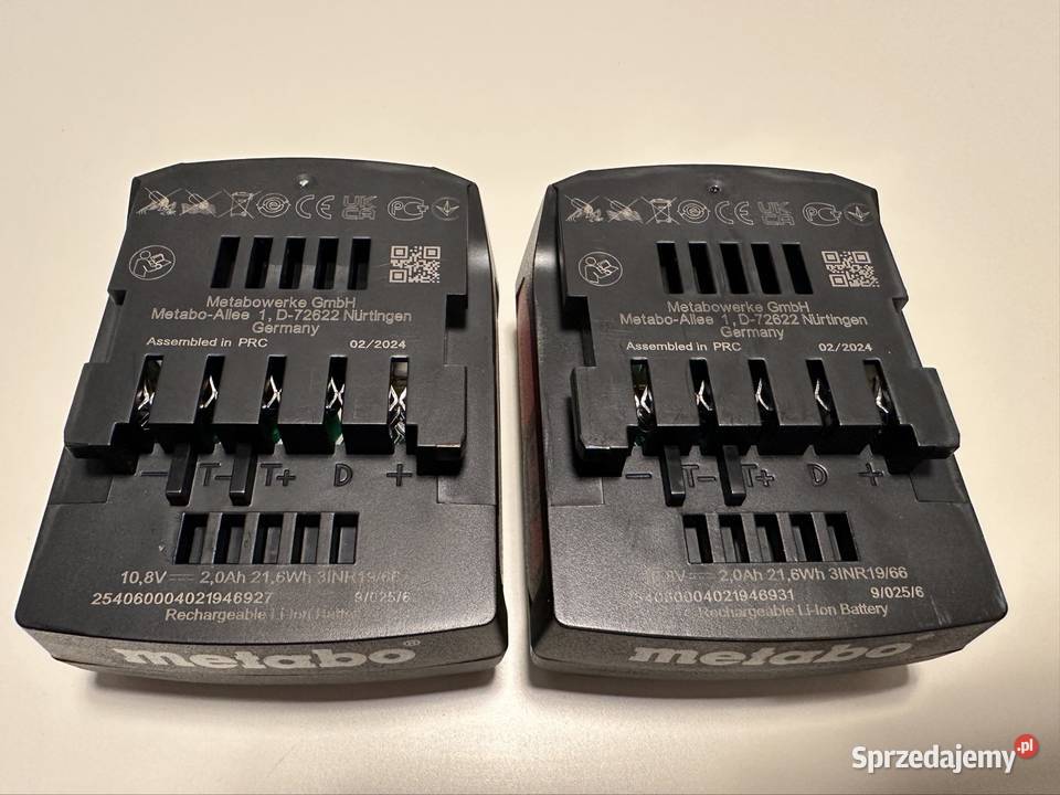 NOWA wkrętarka Metabo PowerMaxx BS 12 zestaw 12V podkarpackie Dębica