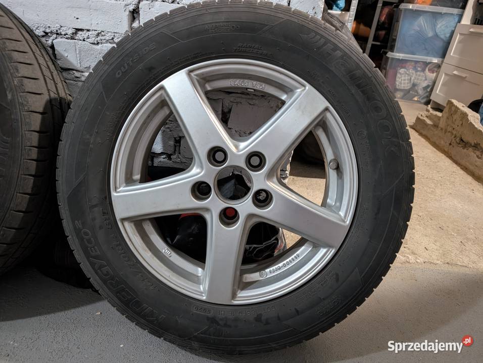 Felgi alu 14 z oponami super stan Skoda VAG Wodzisław Śląski