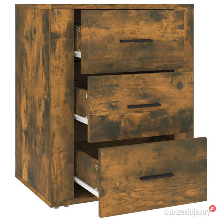 Szafka nocna przydymiony dąb 50x36x60 WM816717 Warszawa