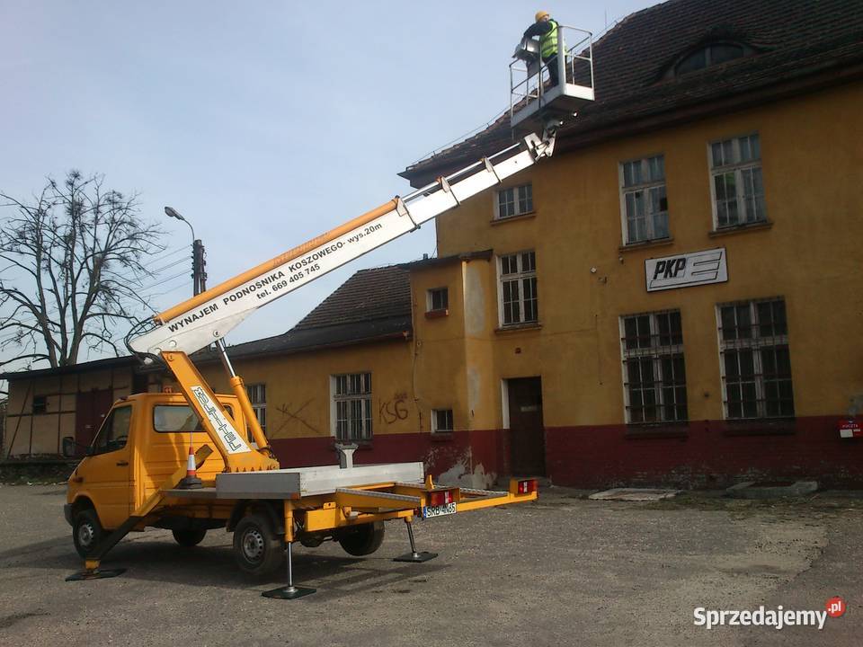 ANRO Usługi podnośnikiem koszowym 20metrów i 27 śląskie Rybnik