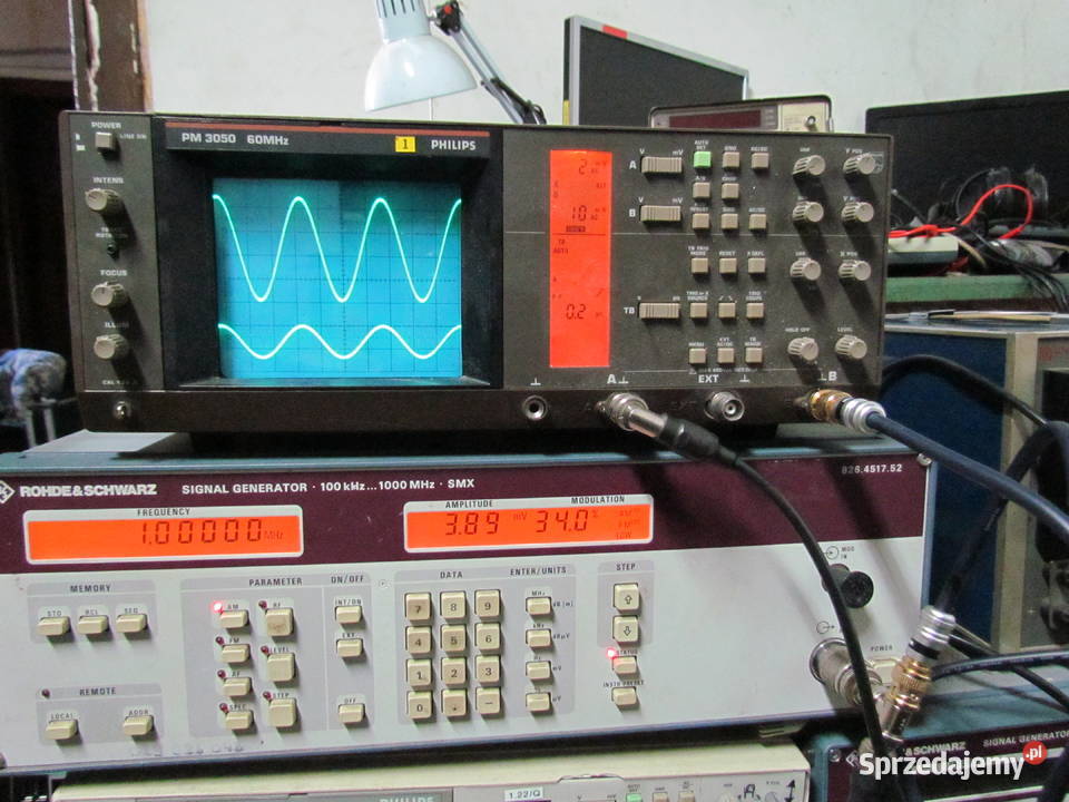 Oscyloskop Philips PM 3050 60MHz sprzedam
