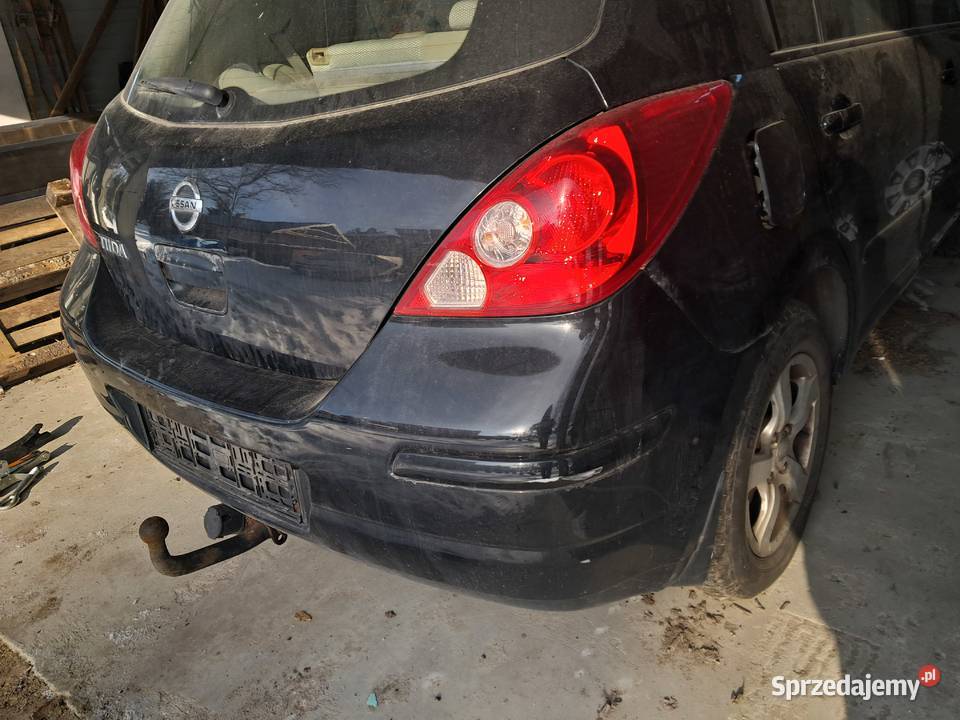nissan tiida klapa tylna lubelskie Brzozowa Gać sprzedam