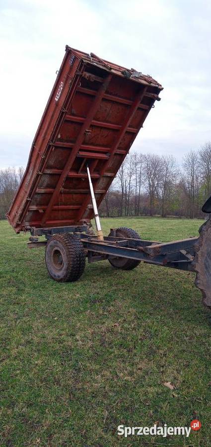Belarus OZTP 65 Przyczepa Wywrotka 6500 uszkodzony Szołtany sprzedam