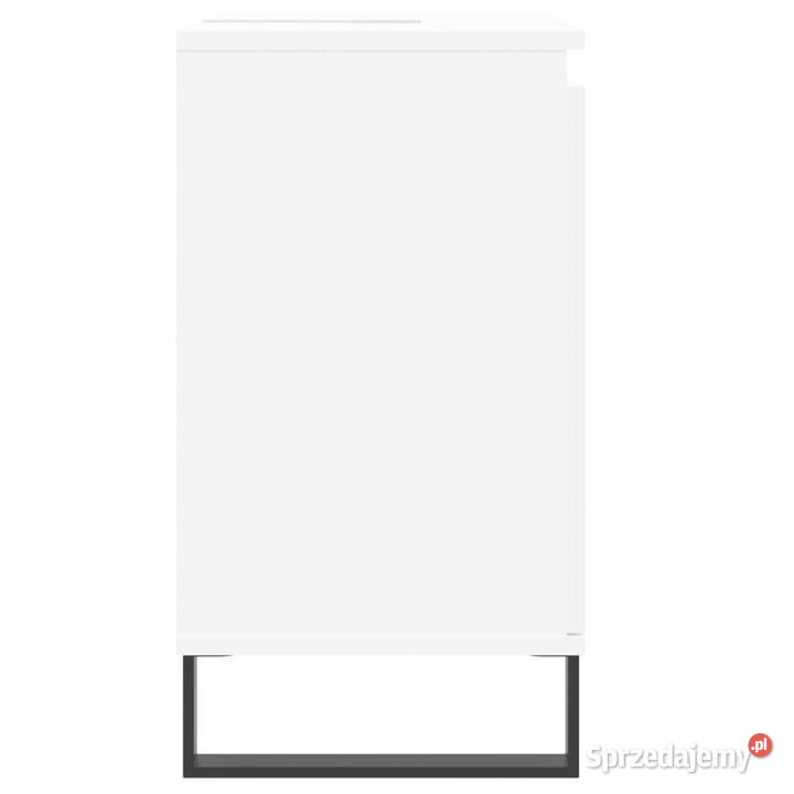 Szafka łazienkowa biała 58x33x60 materiał