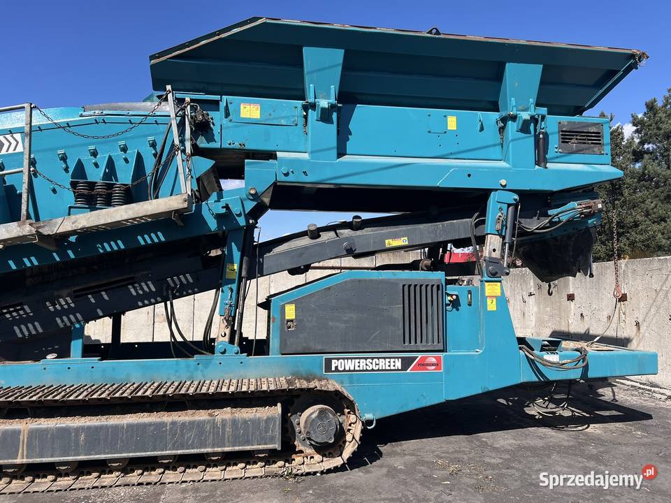 Przesiewacz Powerscreen Warrior 1800 RADIAL Pozostałe Zator