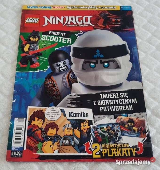 Lego Ninjago 42018 Media Service Książeczki Czeladź sprzedam