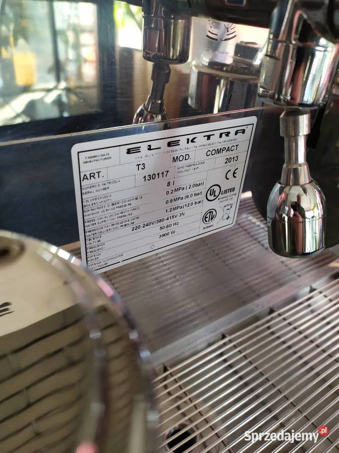 Elektra T3 COMPACT ekspres do kawy ciśnieniowy 2 Kazuń Polski