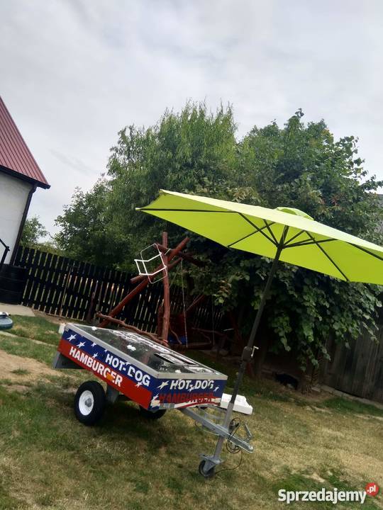 Przyczepka wózek hotdog okazja zarejestrowana 400kg Sandomierz