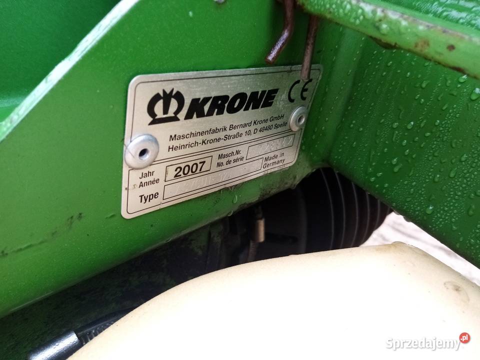 Kosiarka dyskowa Krone 320 Easy Cut 320 claas Raczki sprzedam