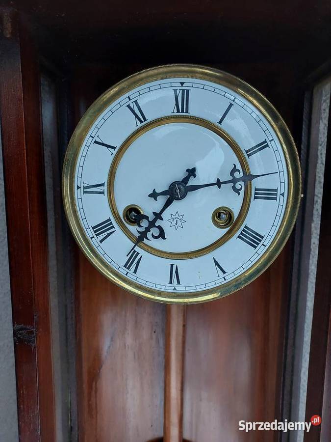 Stary zegar ścienny Junghans eklektyczny sprawny
